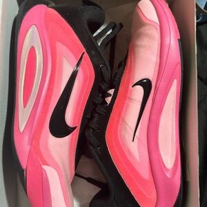 Nike Aja One Vibrant Pink and Black Athletic Shoes